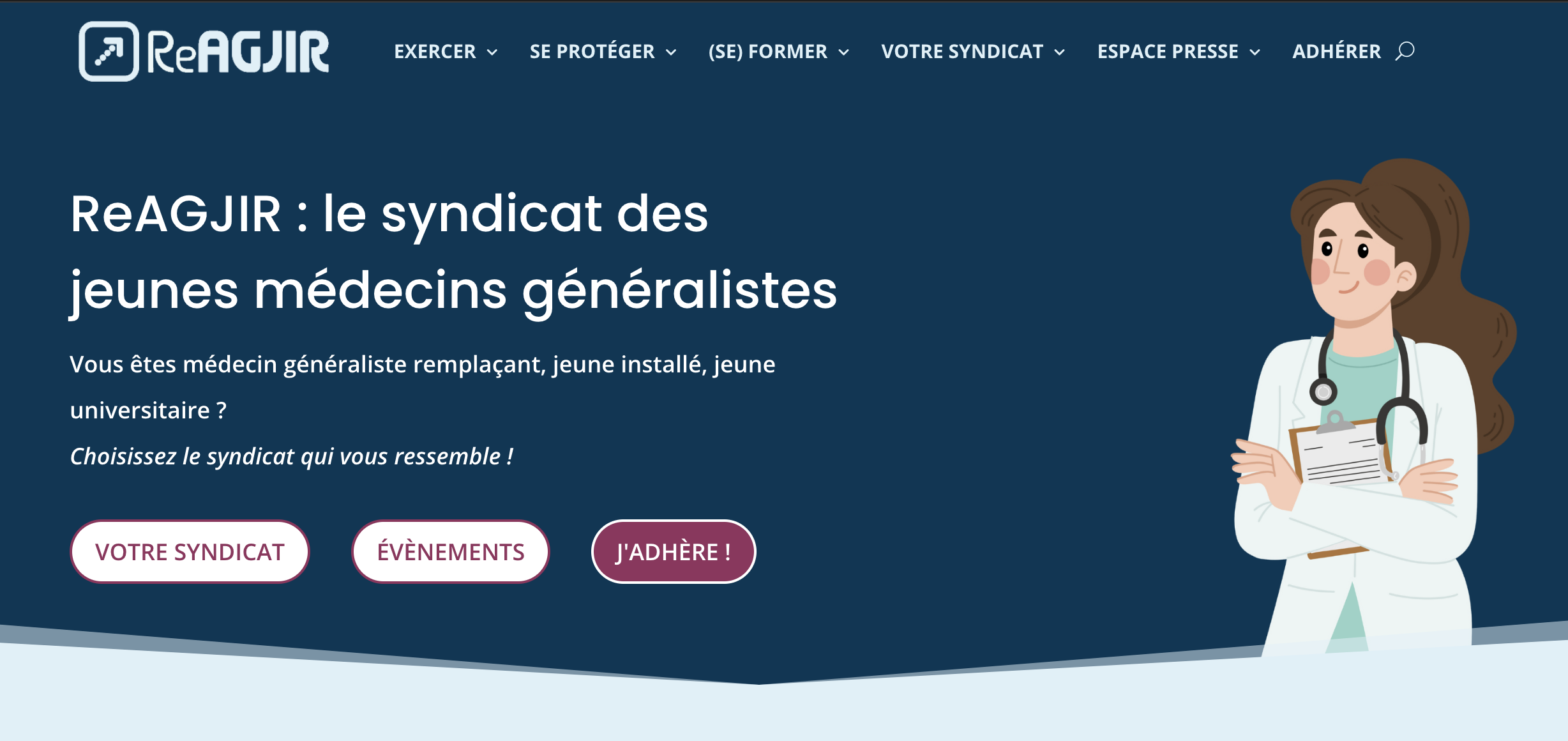 Illustration de la cr&eacute;ation de l'Union des Rempla&ccedil;ants de Basse-Normandie en 2005